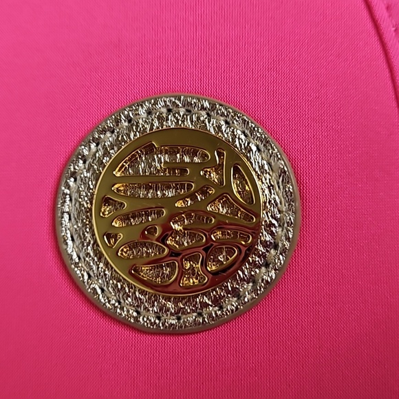 Lilly Pulitzer Giavanna Neoprene Crossbody Aura Pink NEW - Picture 8 of 12